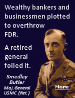 In 1933, titans of banking and business decided to overthrow the U.S. government and install a dictator who was more business friendly than Franklin Roosevelt. After all, they reasoned, that had been working well in Italy.